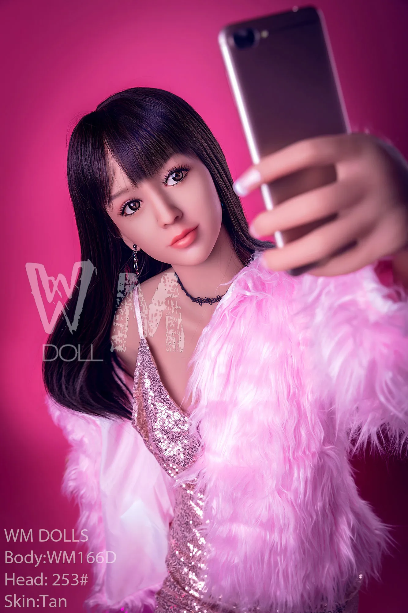 166cm (5ft5) C-Cup real doll S-TPE Sex Doll, Head #253